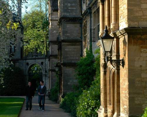 Das historische St. Hildas College in Oxford