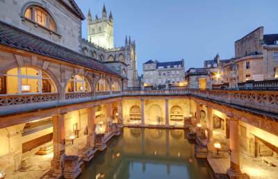 Die römischen Bäder in Bath