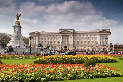 Der Buckingham Palace in London