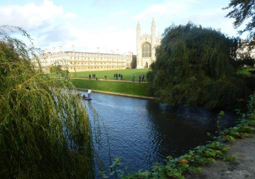 Fluss Cam in Cambridge bietet Möglichkeiten zum Wassersport